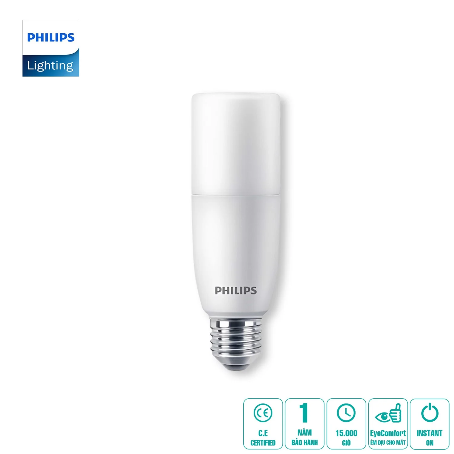 Bóng đèn LED Stick Philips 7.5W chính hãng (vàng/trắng)