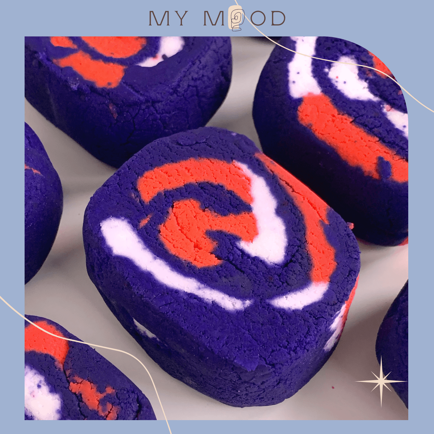MY MOOD Deep Sleep bath set | Set bom tắm và bánh tạo bọt Deep Sleep