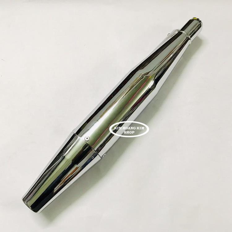 Lon Pô Rebel Xi Inox gắn các Loại Xe Máy