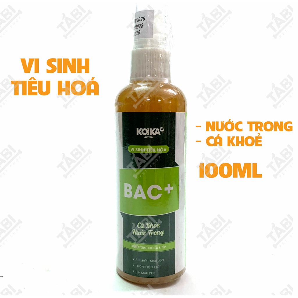 Men vi sinh Koika BAC+ cho hồ cá