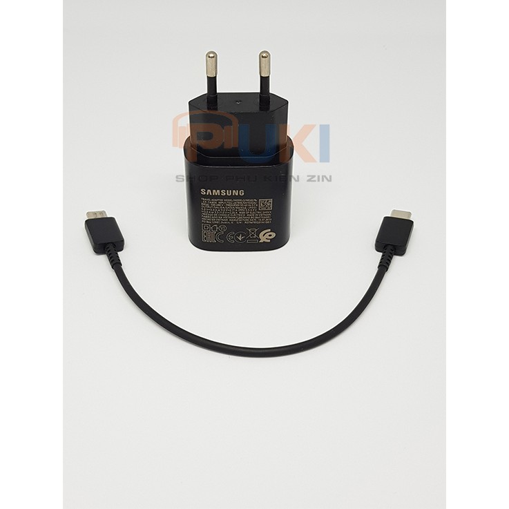 Cáp Sạc USB Type C To Type C Dài 20cm Sạc Nhanh  Samsung