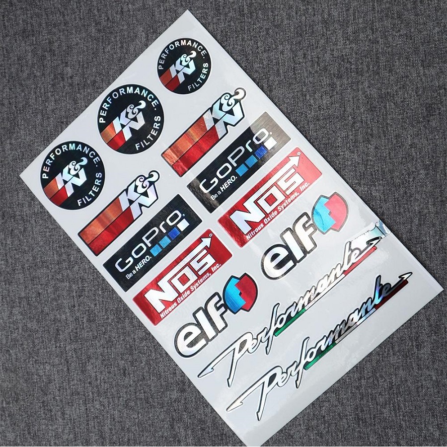 Tem logo, decal logo dán xe máy huy hiệu MONTER (mẫu 2)