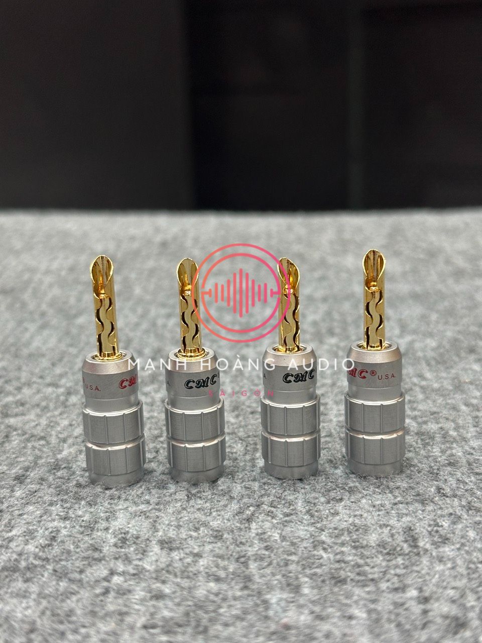 Combo 4 jack ( 2 Cặp Bắp chuối CMC mỹ ) - Mạnh Hoàng Audio