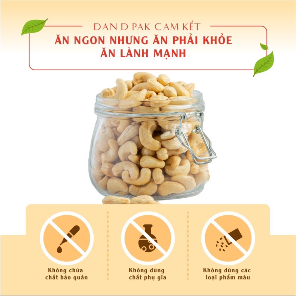 [Chính hãng] Hạt điều mật ong 100g Dan D Pak