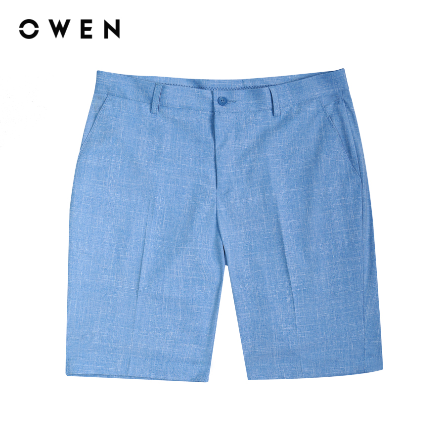 OWEN - Quần short Trendy SW231232 màu Xanh
