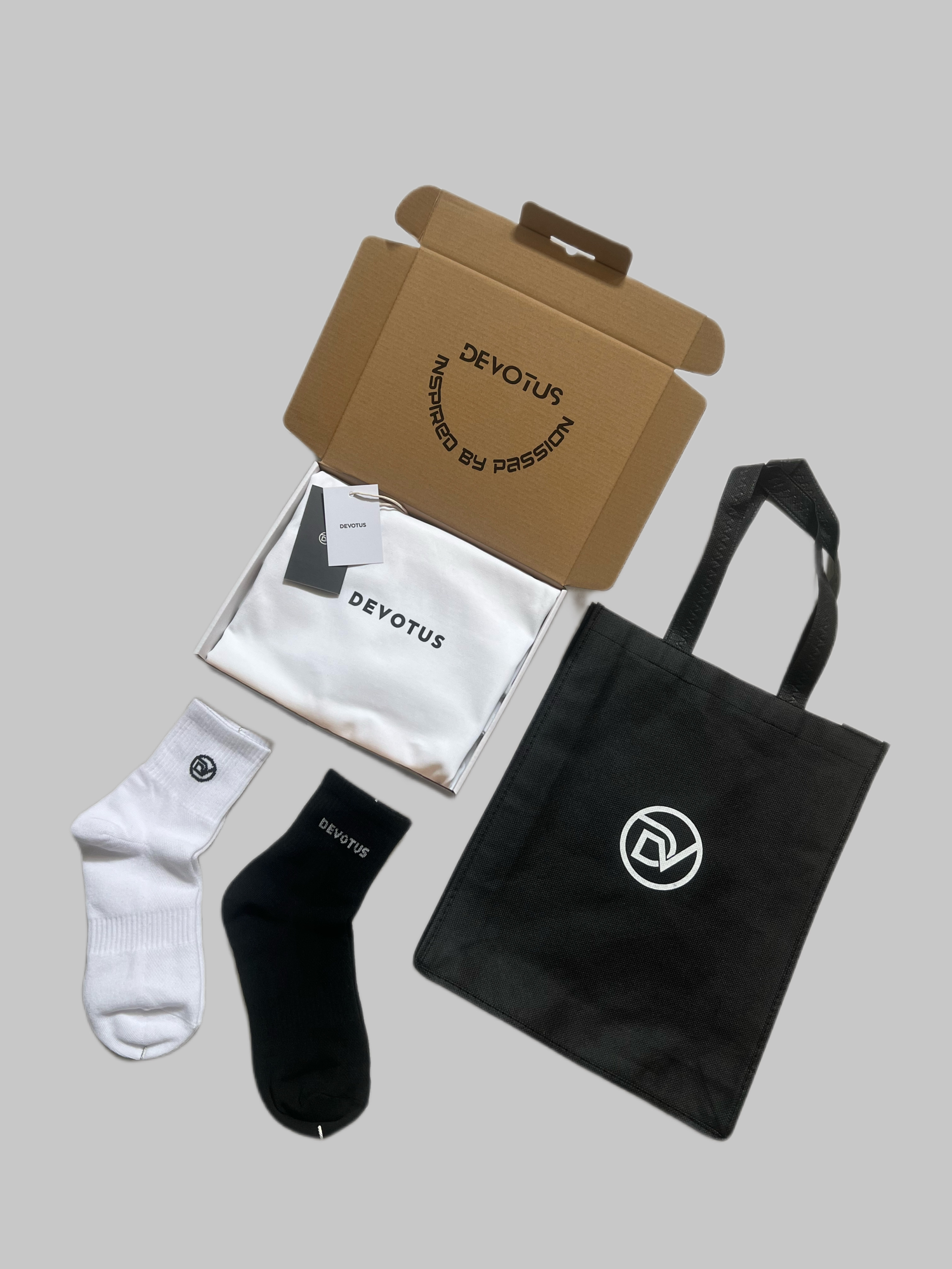 Vớ Local Brand Unisex Devotus dệt Logo