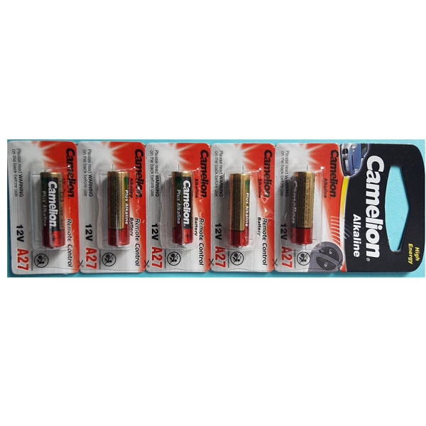 Pin A27 12V Camelion 1 vỉ  gồm 5 viên