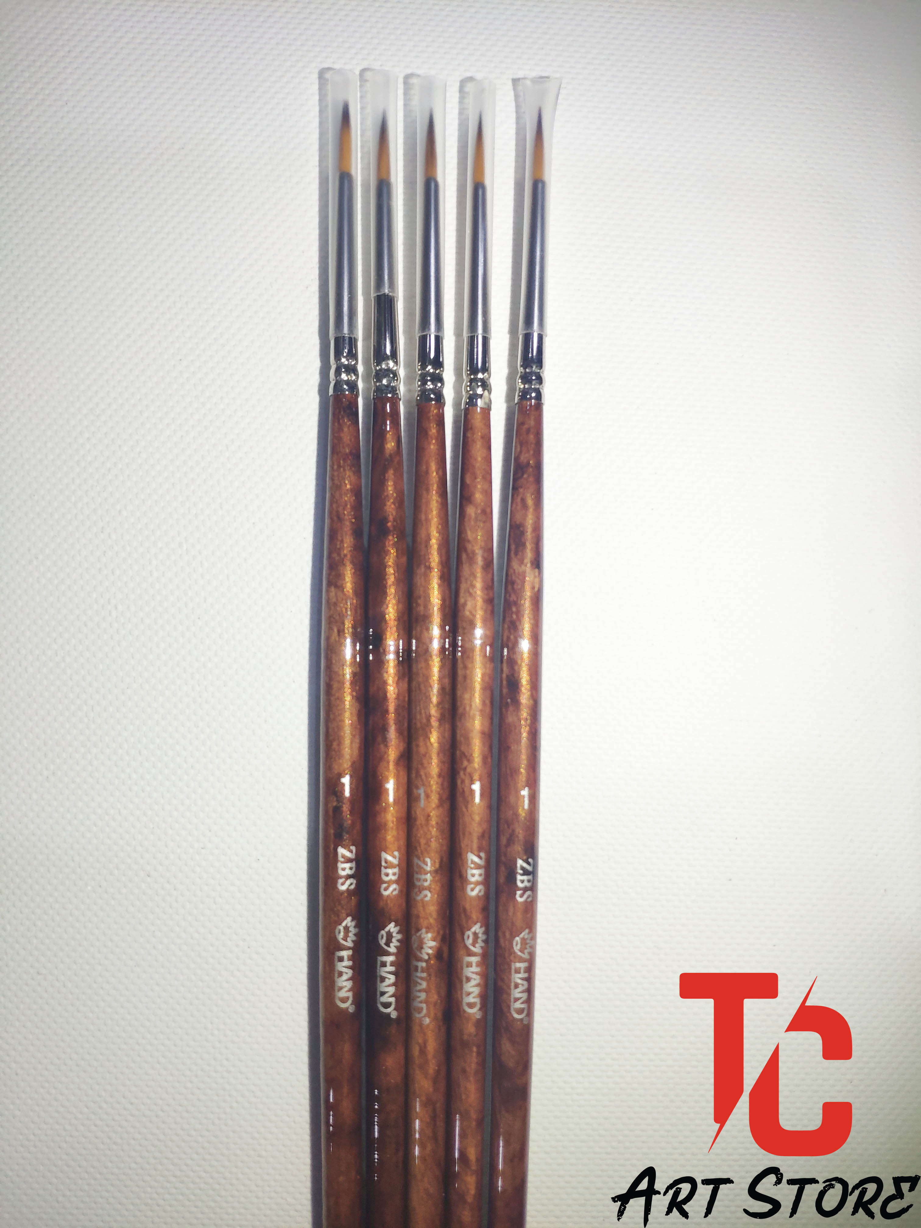 [TC Art Store] Cọ vẽ đầu nhọn HAND ZBS (Cọ vẽ đầu tròn)