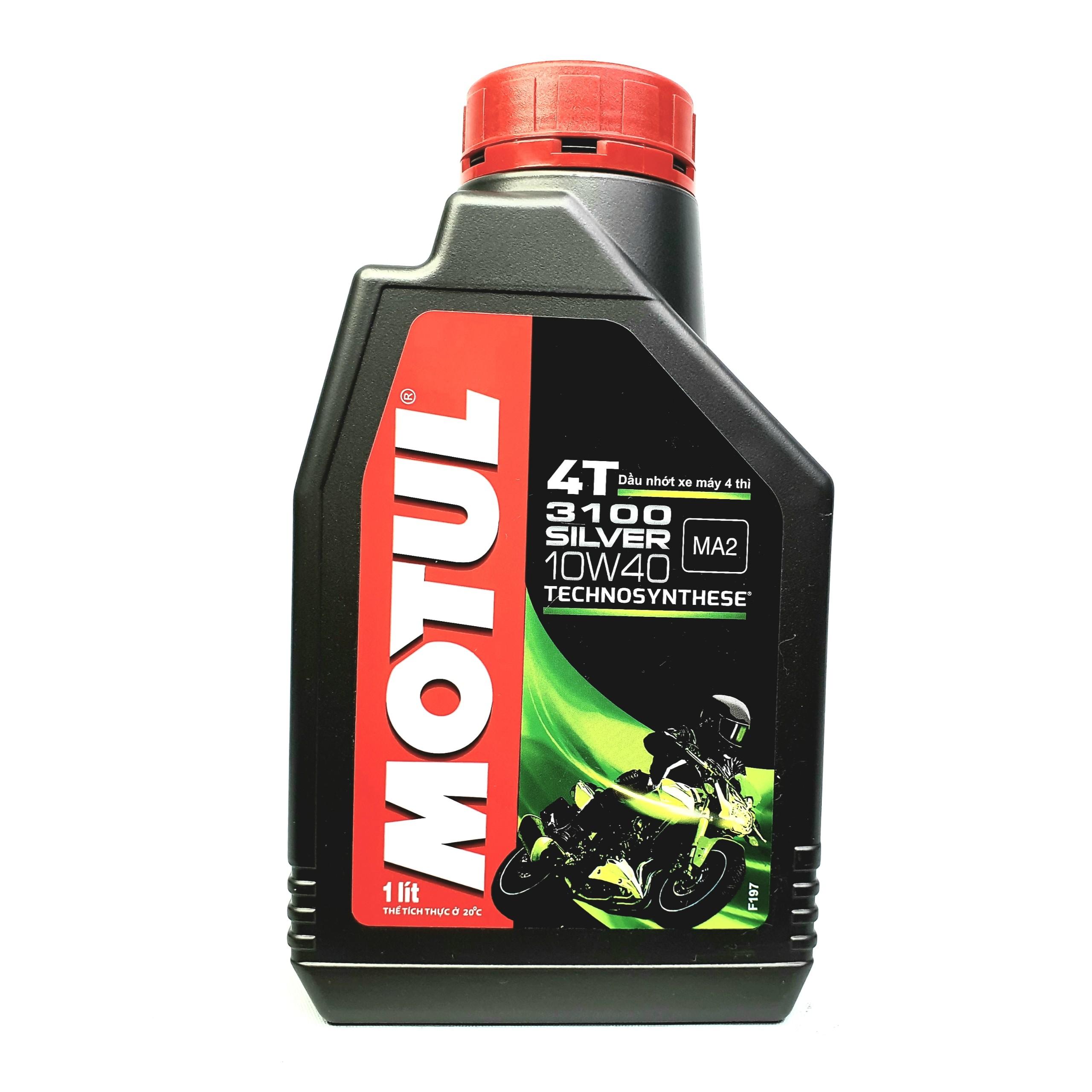 [HCM]Nhớt xe số Motul 3100 Silver 10W40 1L