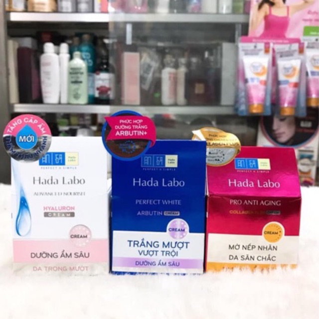 Kem dưỡng da  Hada Labo 50gam