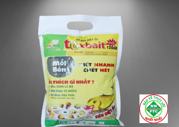 Bả mồi diệt ốc ToxBait  120AB gói 1kg