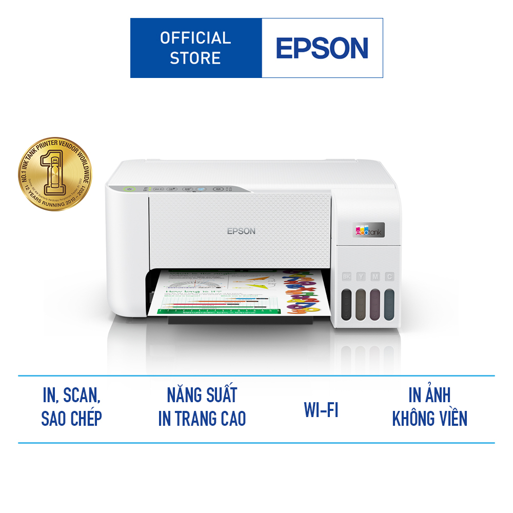 Epson Eco Tank L3256 A4 Wi-Fi All-in-One Ink Tank Printer