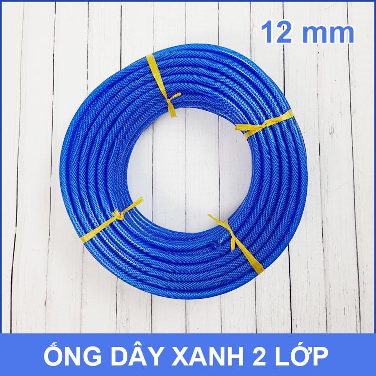 Ống dây xanh lưới áp lực máy bơm mini 12mm 8m