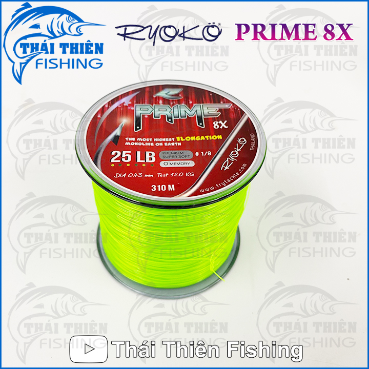Dây Cước Câu Cá Ryoko Prime 8X