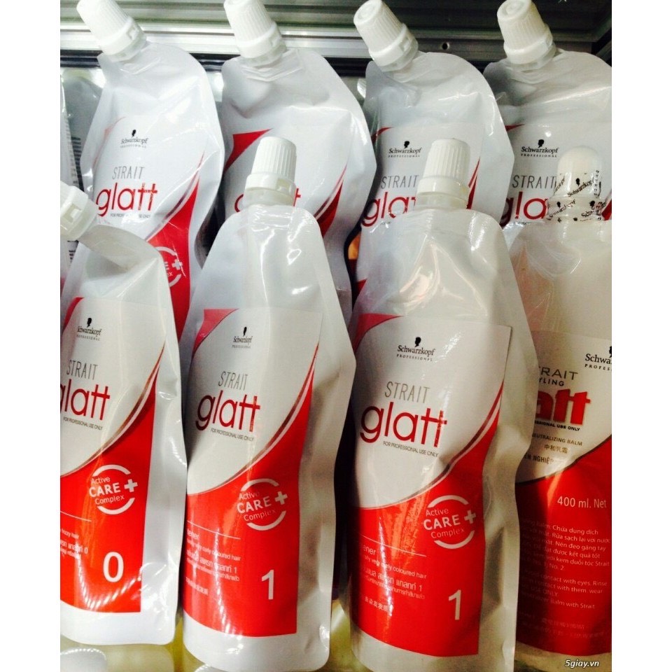 Thuốc uốn duỗi tóc Schwarzkopf Glatt 400ml
