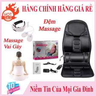 Nệm massage toàn thân - Máy mát xa toàn cơ thể - Ghế massage cổ vai gáy - Massage đa năng - Đệm masage mang lại cho người dùng cả giác dễ chịu an toàn khi sử dụng thumbnail