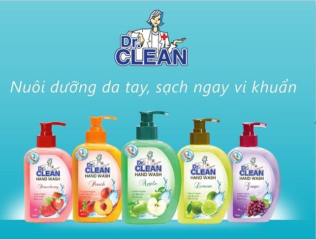 [HCM]Nước rửa tay Dr clean 500g