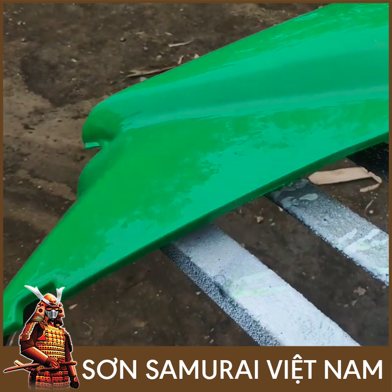 Sơn samurai xanh lá - Combo màu xanh lá 165 sơn xịt samurai