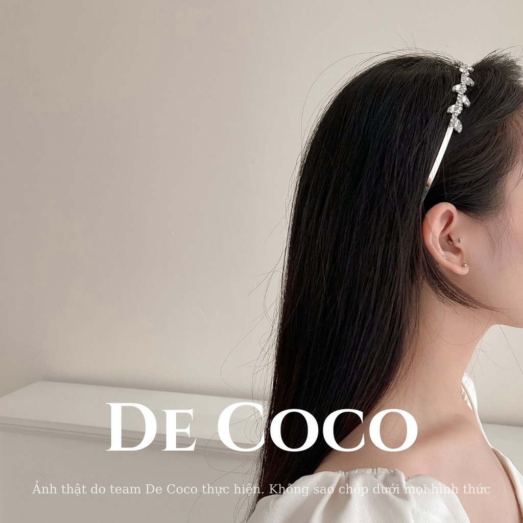 Bờm đính đá, băng đô đá lấp lánh Sparkle De Coco