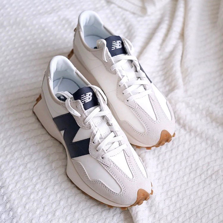 Giày Sneaker Thể Thao New Balance NB 327 (Xanh Đen Fullbox)