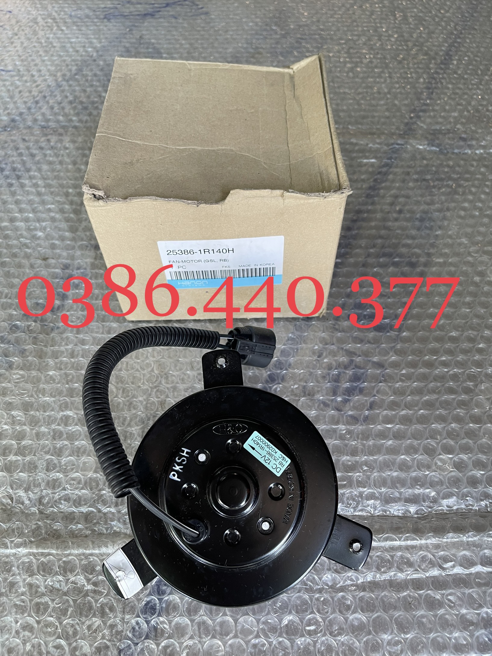 Mô tơ quạt két nước morning 11-20, picanto hcc korea
