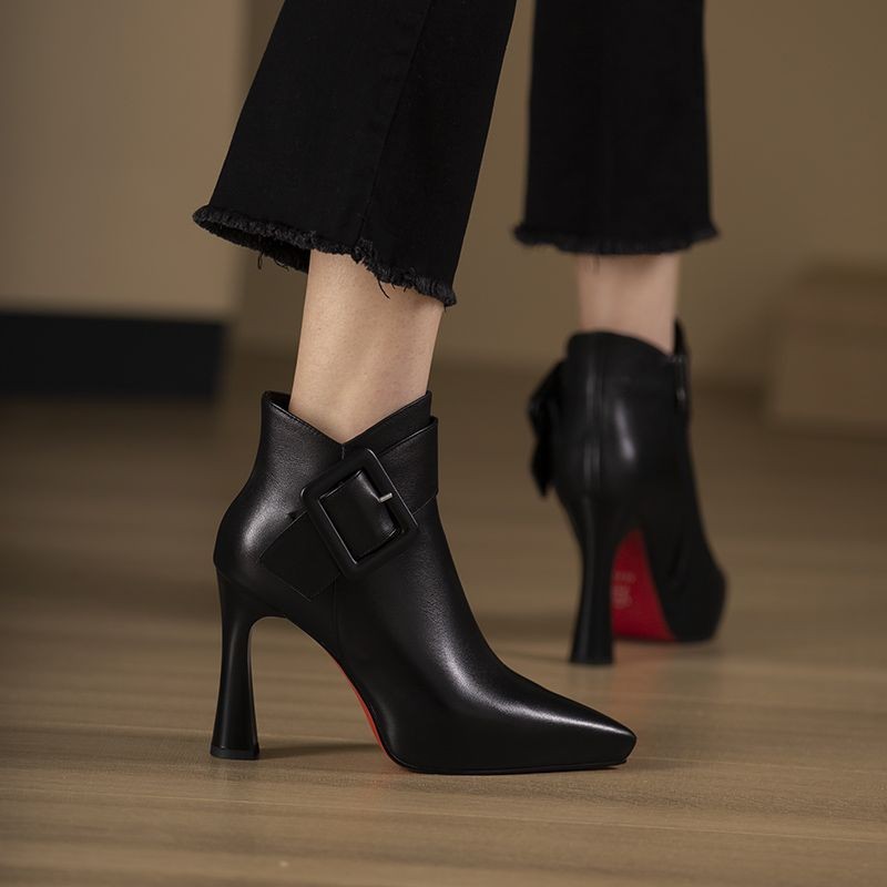 Giày boot nữ phong cách Hàn Quốc B178