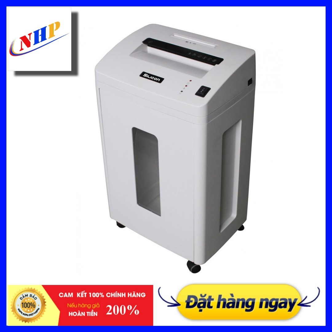 [HCM][Trả góp 0%] Máy hủy tài liệu Silicon PS-630C