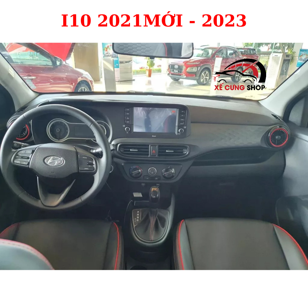 Thảm Taplo Da Cacbon Xe Huydai I10 Đời 2014-2022