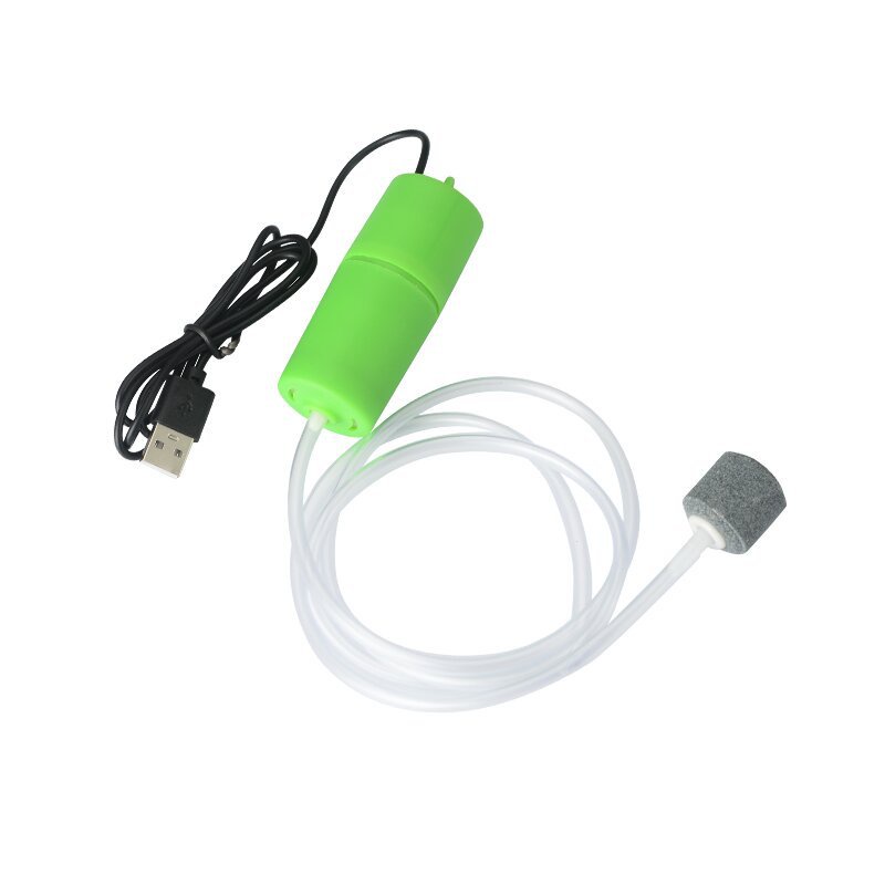 Máy Bơm sủi Oxy Mini 370 5V-6V - máy bơm oxy bể cá, nuôi thủy sản