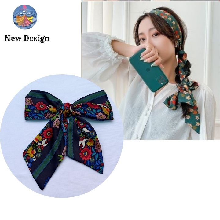 Dây buộc tóc cột tóc vải nhiều màu dễ thương - New Design PK0003