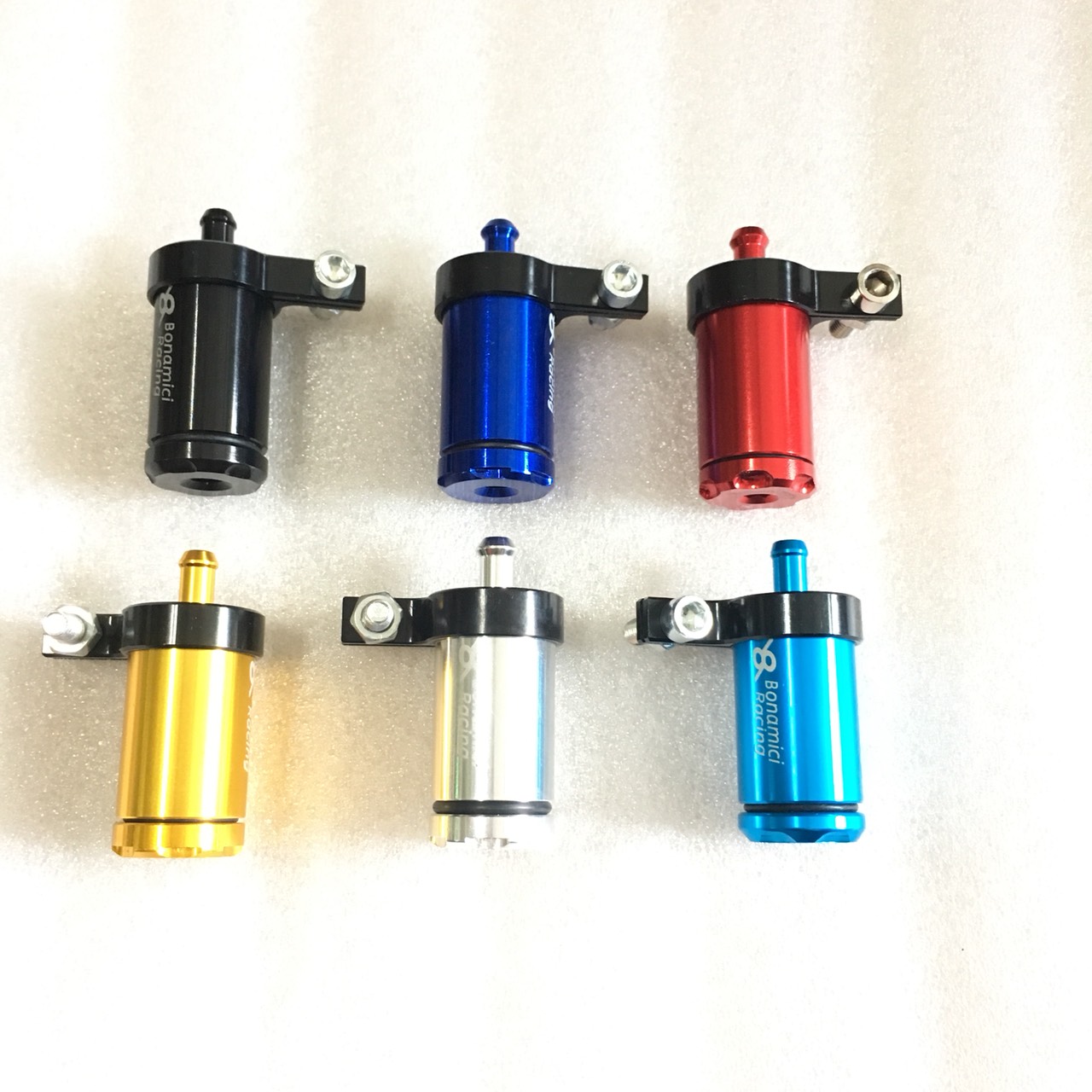 Bình Dầu Tròn Kiểu Bonamici Racing Tặng Kèm Pát
