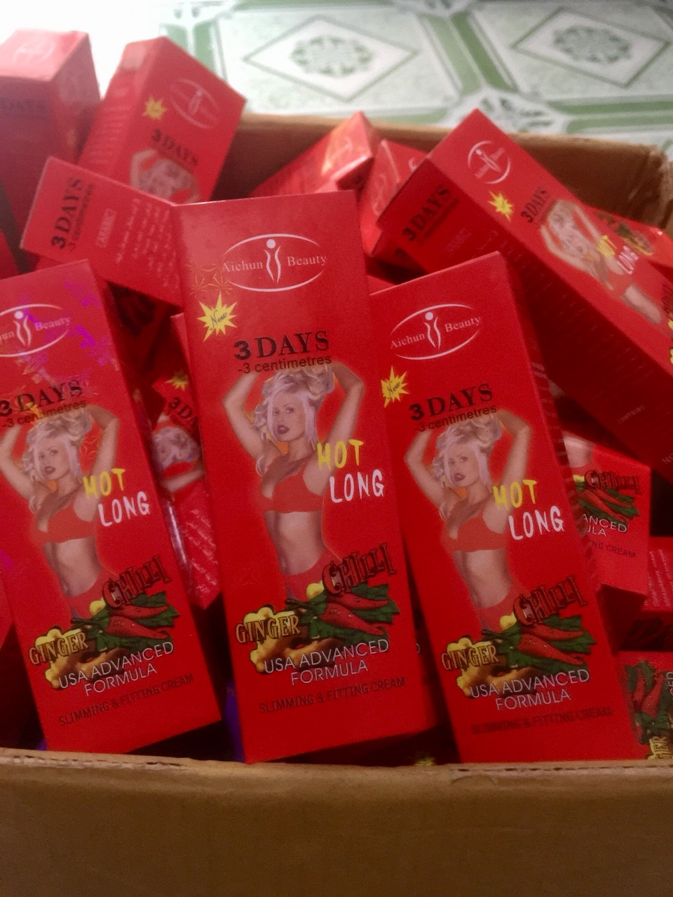 Combo 2  Kem tan mỡ 3 Days Hot LONG tan mỡ cấp tốc 200ml