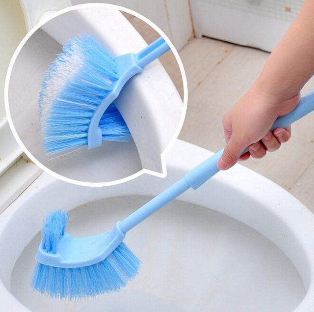 Bộ chổi cọ toilet siêu sạch hai đầu