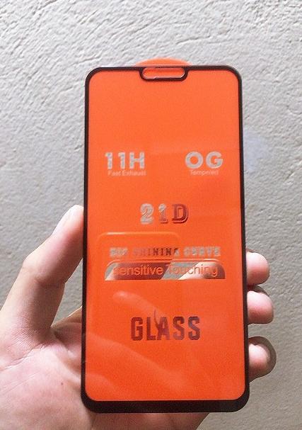 Kính Cường lực XIAOMI MI8 Lite Full màn hình 21D SIÊU BỀN