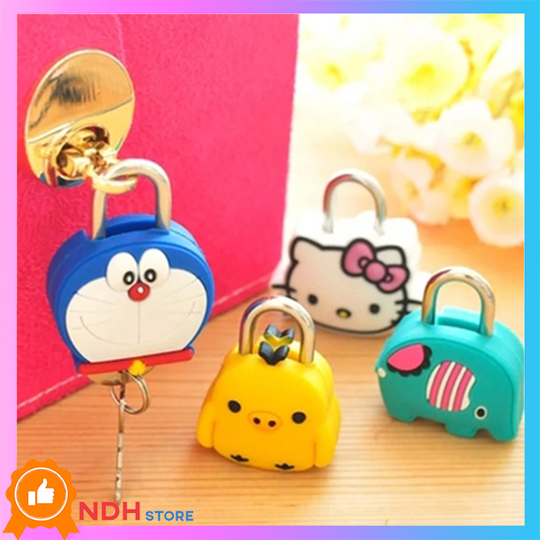 COMBO03 MULTI-COLOR ANIMATED LOCKS_Cute little locks Mini locks Travel locks Luggage locks Suitcase locks Backpack locks briefcase locks cabinet locks mini safes desk locks handbag locks handbag locks...