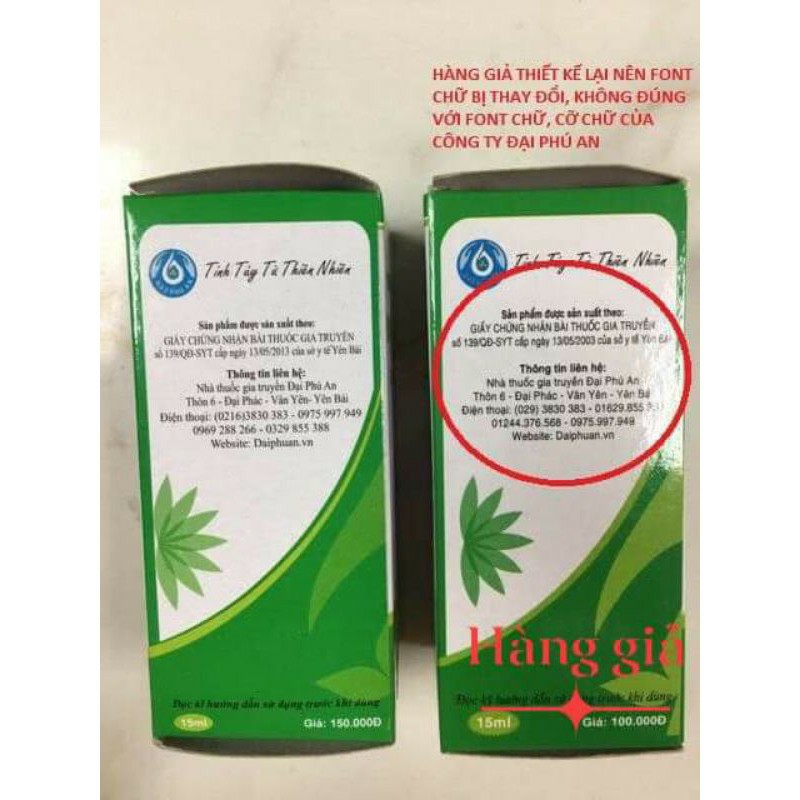 Tinh Dầu Thực Vật Đại Phú An
