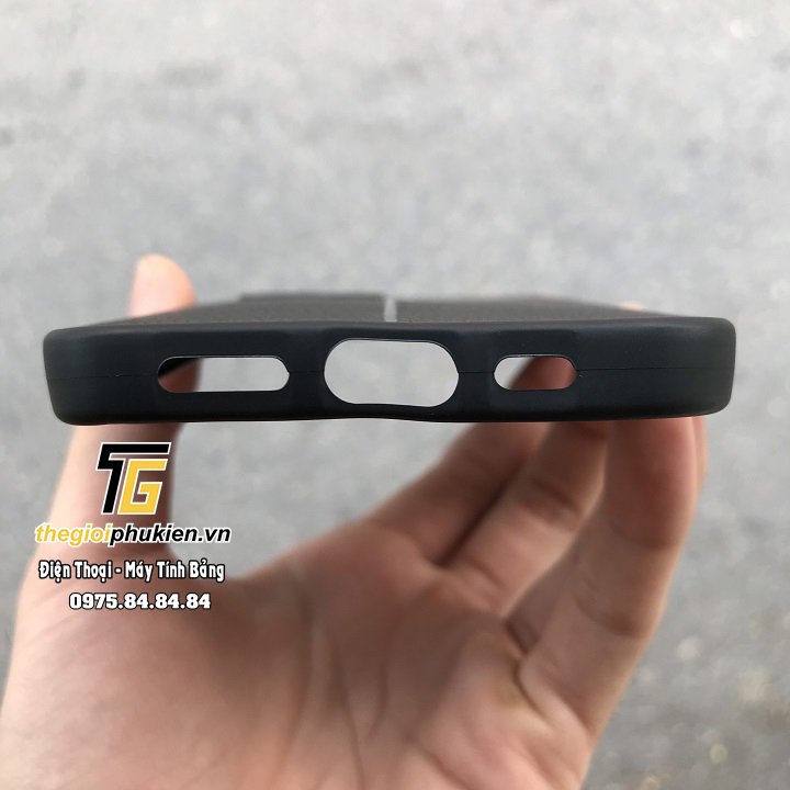 [Hàng mới về] Ốp lưng sillicon giả da Auto Focus iPhone 13