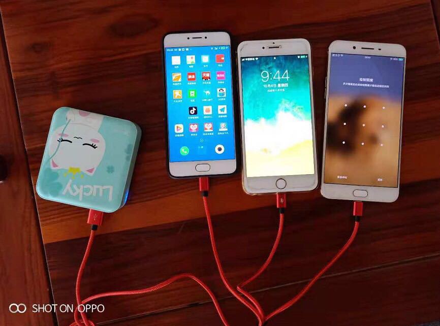 Dây Cáp Sạc đa năng 3 trong 1 hỗ trợ 3 Đầu Lightning - Micro USB - Type C, cáp sạc iphone, cáp sạc Android data cable