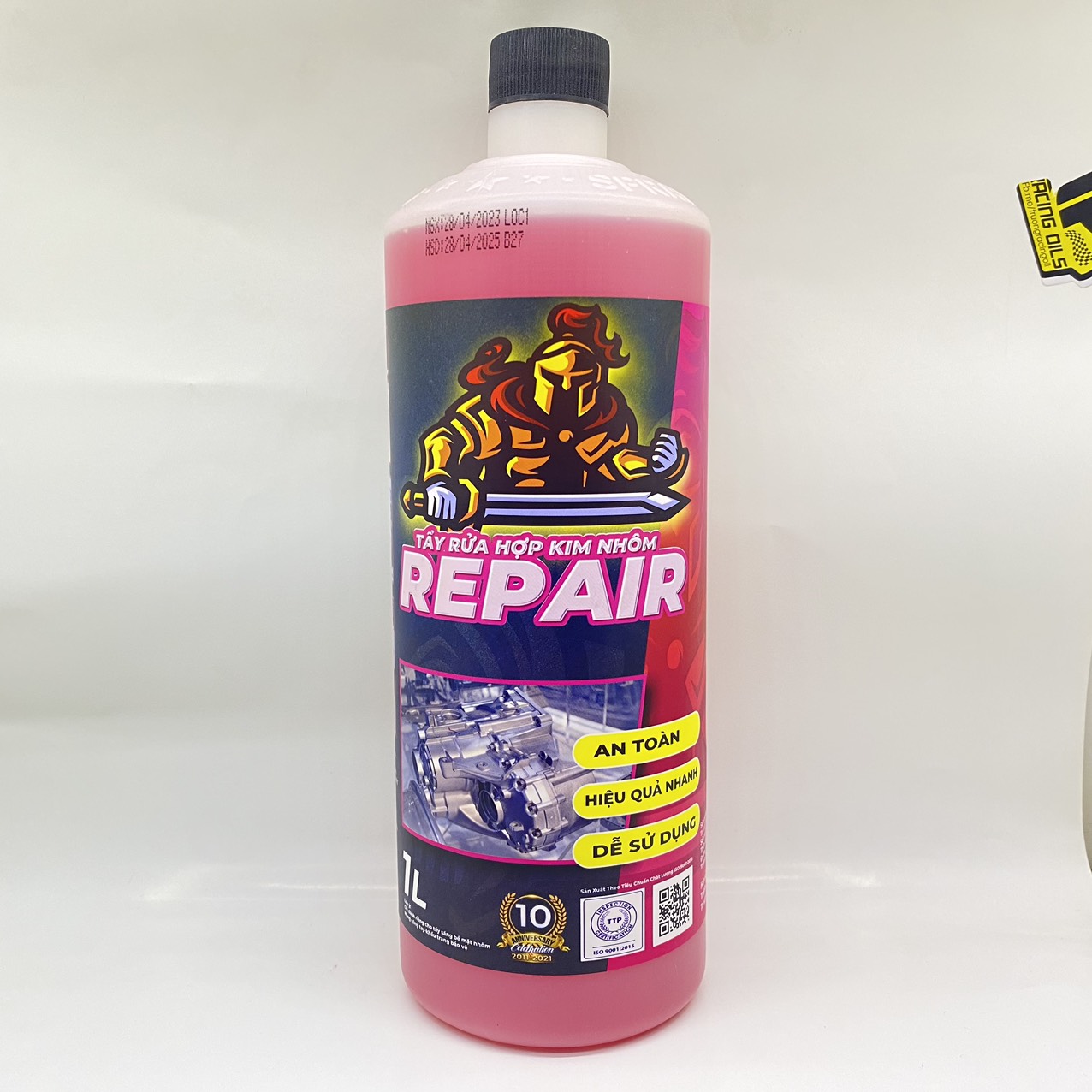 [Mẫu thử] 100ml Dung dịch tẩy rửa lốc máy, hợp kim nhôm Sprayking Repair