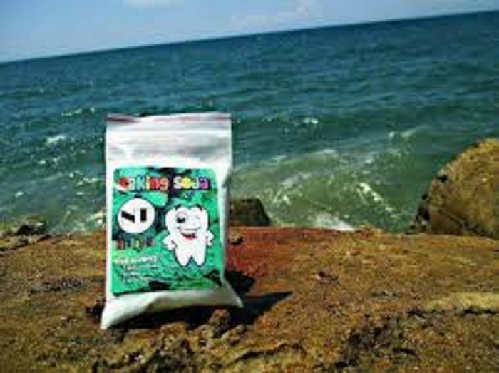 Bột trắng răng Baking soda Mix Bạc Hà 50g