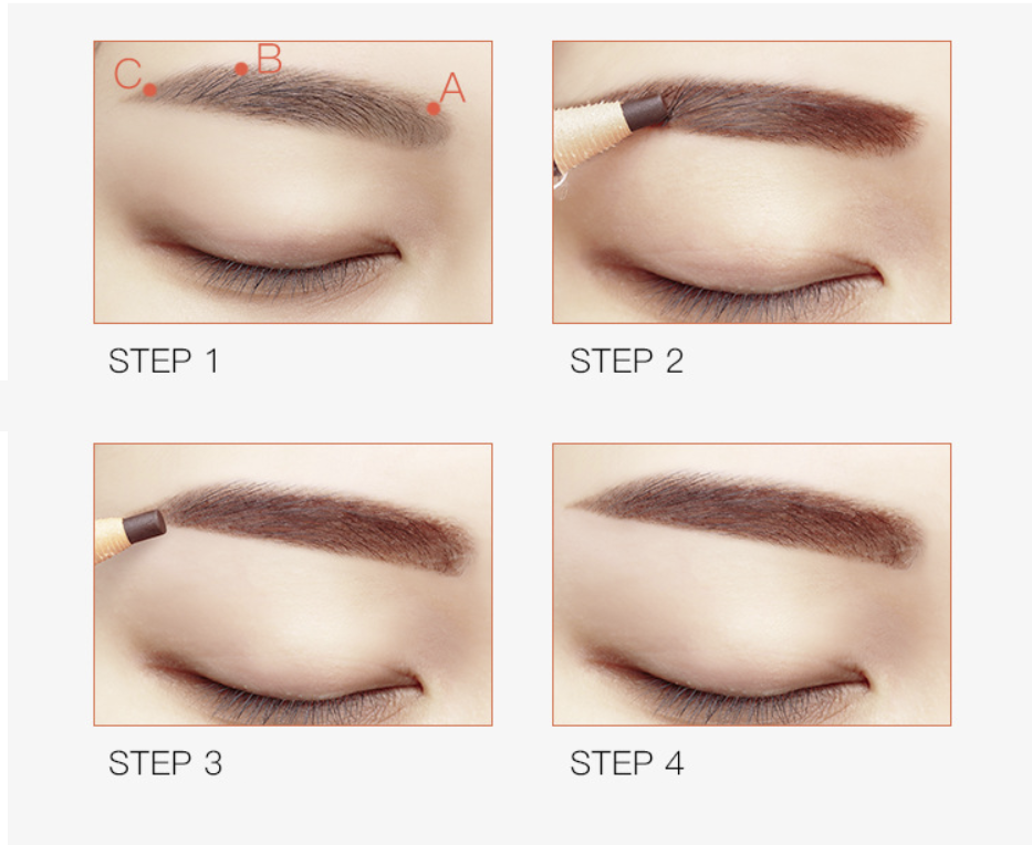 [HCM]Chì xé kẻ chân mày  chì phẩy sợi Cosmetics Art