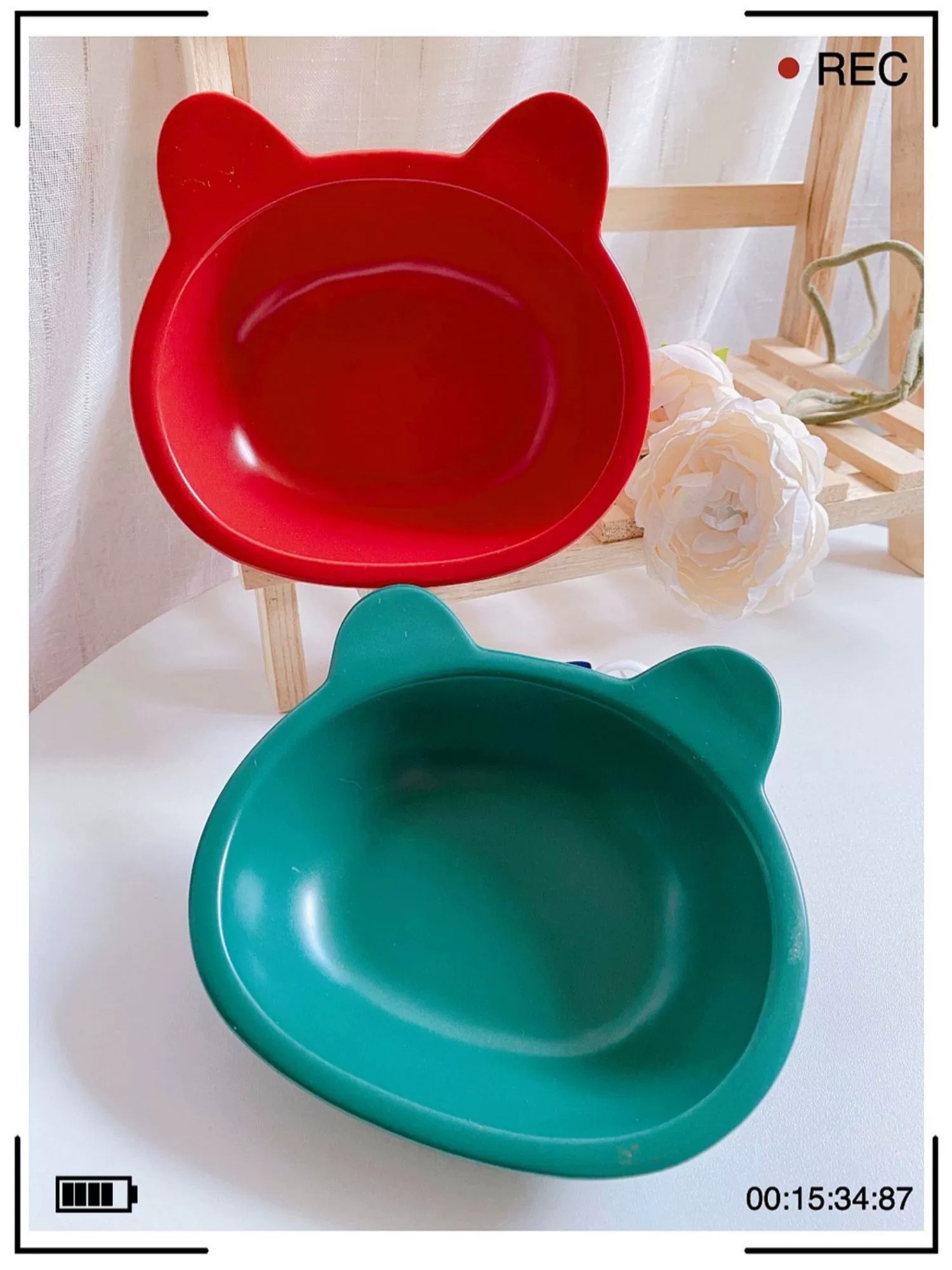 Chén sứ gấu lớn cho hamster, mèo, nhím, thỏ, bọ ú....