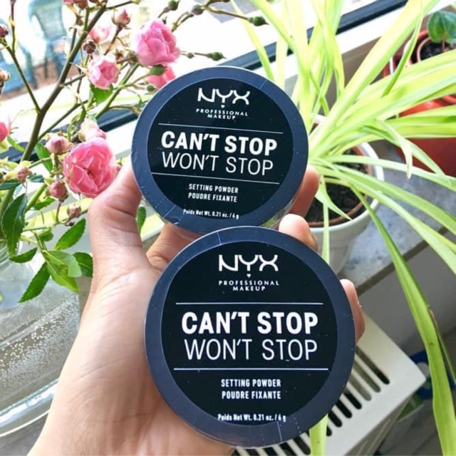 Phấn Phủ NYX Dạng Bột Setting Powder Can't Stop Won't Stop 6g