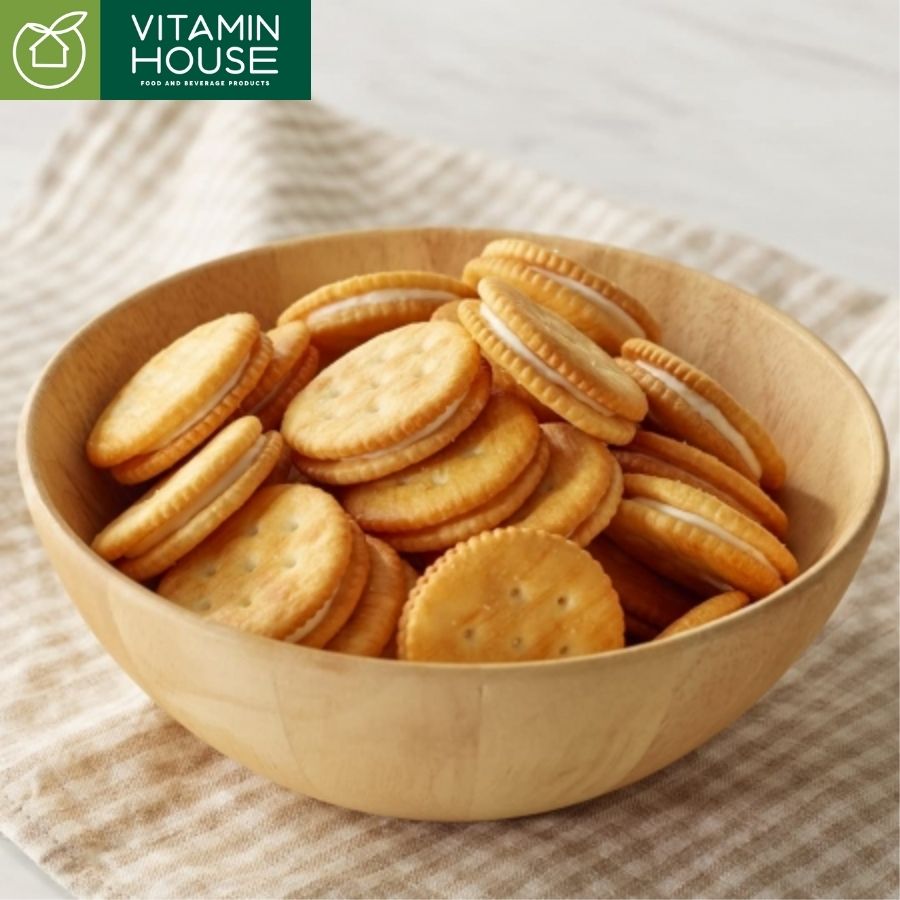 Bánh Ritz kẹp kem Phô Mai Nhật 160g