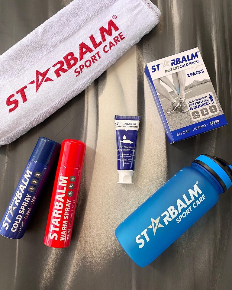 ✅ Bình nước thể thao STARBALM 650ml