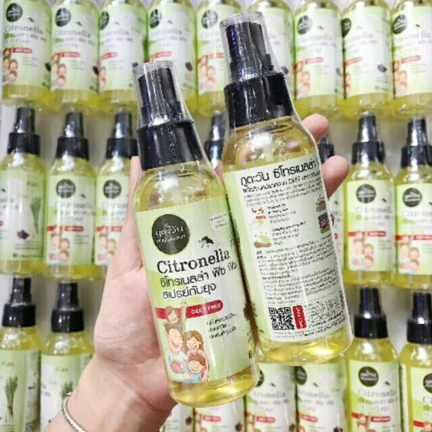 Xịt chống muỗi đốt Citronella thái