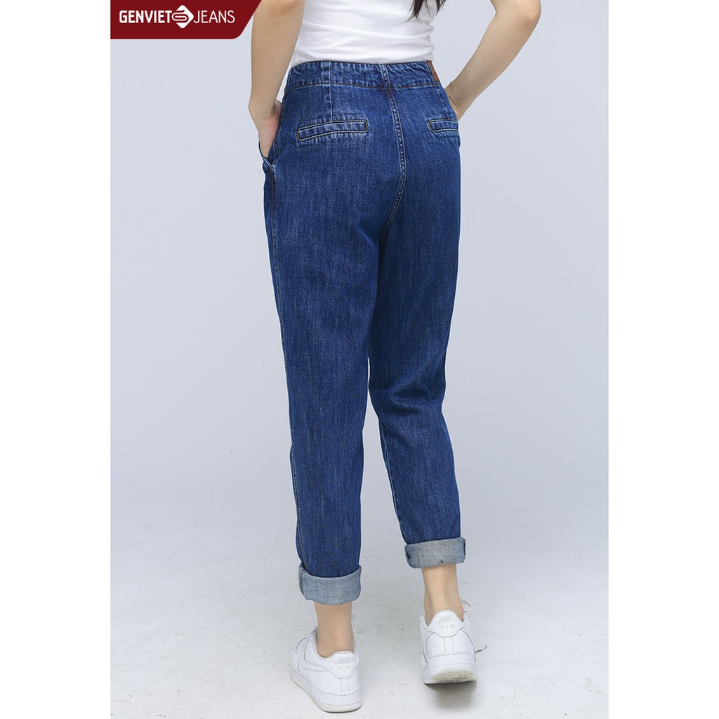 Quần dài jeans nữ TQ104J985 GENVIET