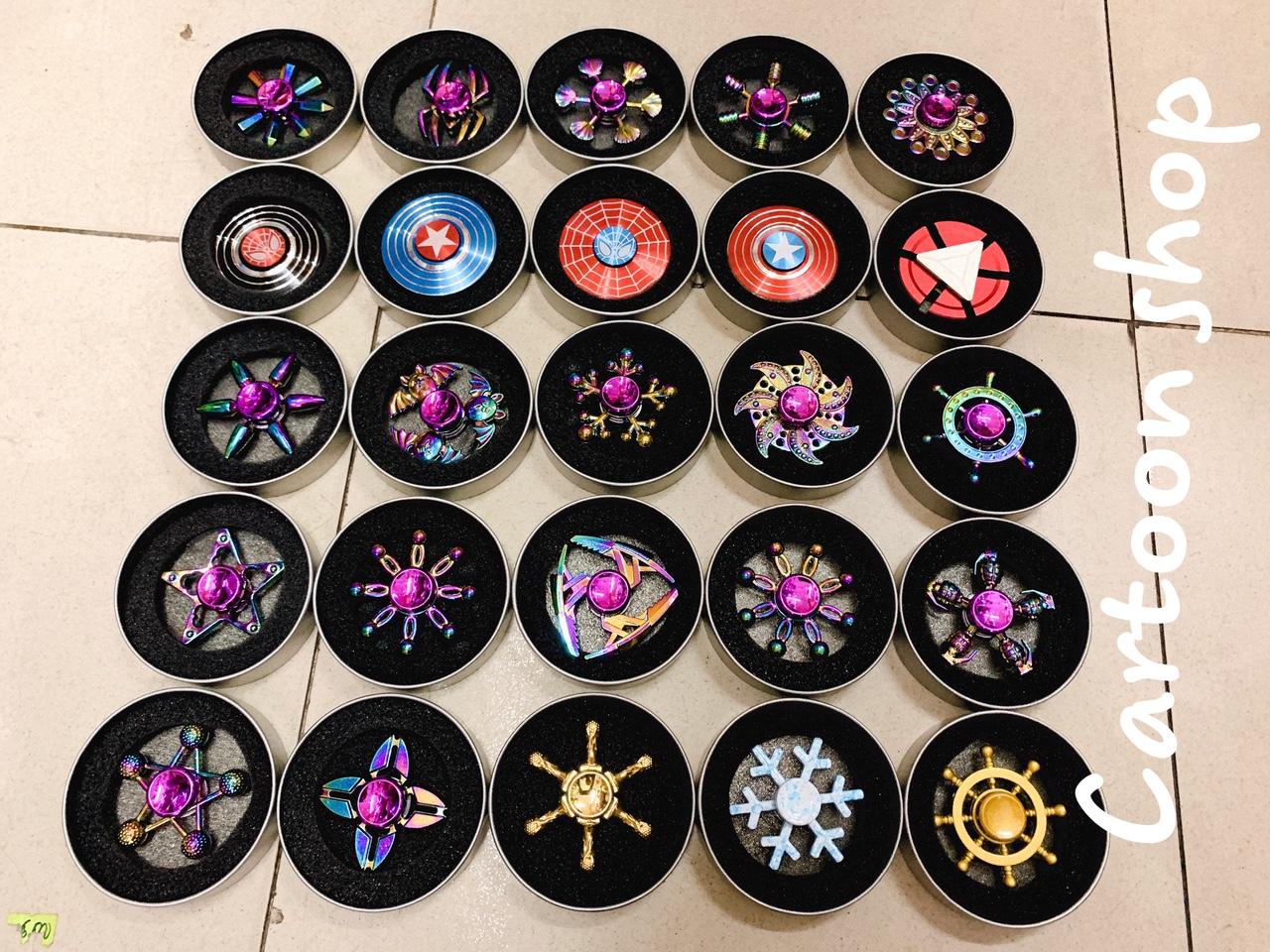 [MUA 2 GIẢM 5%]Spinner sắt nhiều mẫu 60k