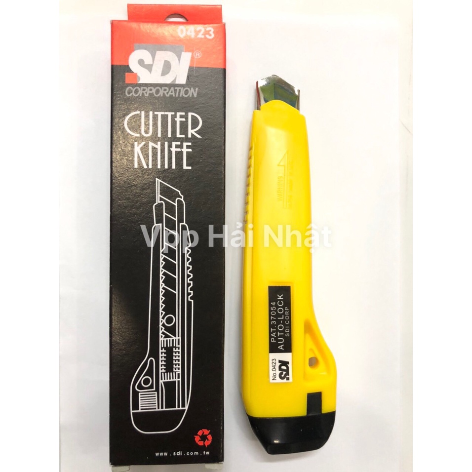 [Mã LIFE1404ALL giảm 10% đơn 50K] Dao rọc giấy lớn SDI 0423 [Chính hãng]