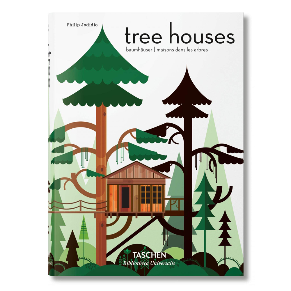 Artbook - sách tiếng anh - tree houses. fairy-tale castles in the air